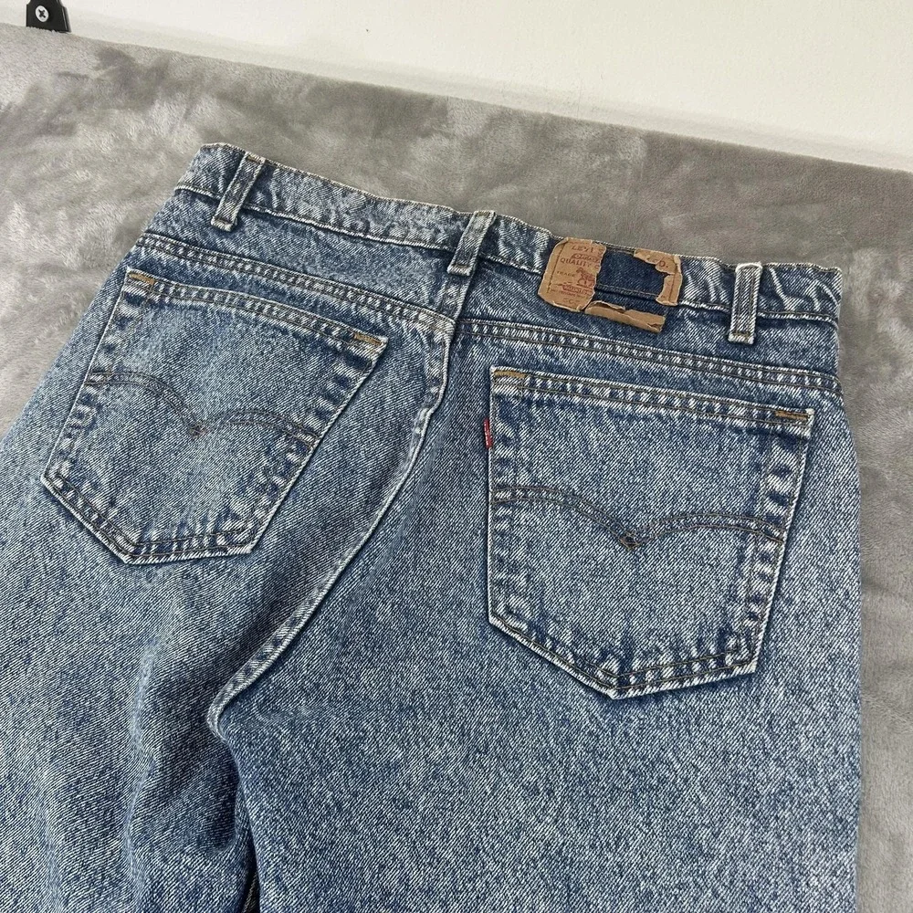 Levi's 505 Jeans Mens 30x32 Blue Med Wash Regular Straight Denim Pants Casual